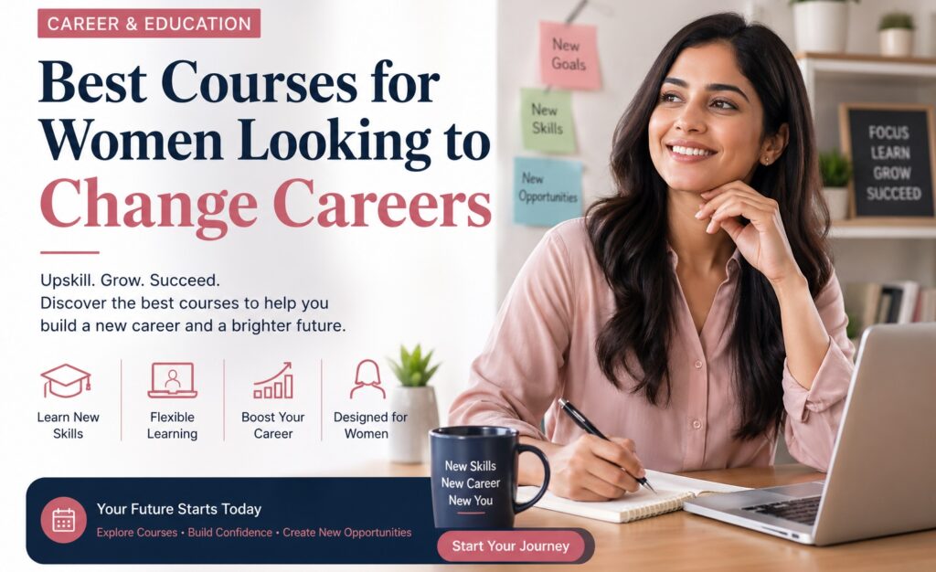 Best Courses for Women Looking to Change Careers